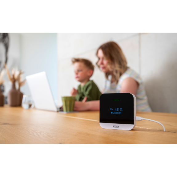 Alarme CO2 ABUS CO2WM110 AirSecure-Lire la description