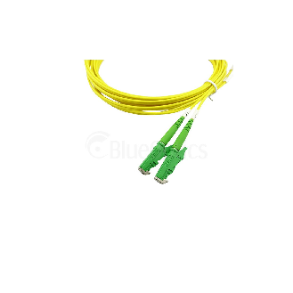 BlueOptics Duplex Jarretière Optique E2000-APC/E2000-APC Singlemode 1 mètre-Lire la description