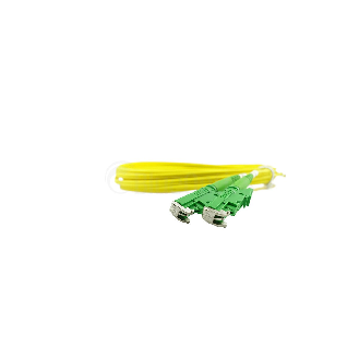 BlueOptics Duplex Jarretière Optique E2000-APC/E2000-APC Singlemode 1 mètre-Lire la description