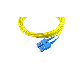 BlueOptics Duplex Jarretière Optique SC-UPC/SC-APC Singlemode 1 mètre-Lire la description