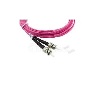 BlueOptics Duplex Jarretière Optique ST-ST Multimode OM4 1 mètre-Lire la description