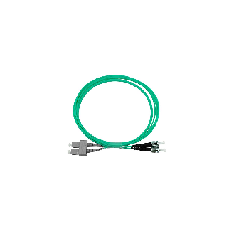 BlueOptics Duplex Jarretière Optique SC-ST Multimode OM3 1 mètre-Lire la description