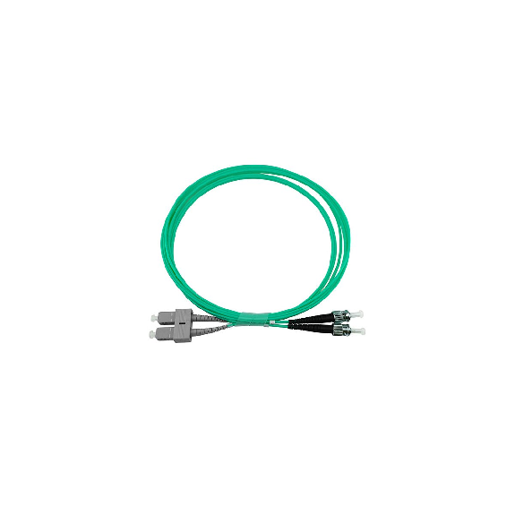 BlueOptics Duplex Jarretière Optique SC-ST Multimode OM3 1 mètre BlueOptics Duplex Jarretière Optique SC-ST Multimode OM3 1 mètre-Lire la description