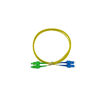 BlueOptics Duplex Jarretière Optique SC-UPC/SC-APC Singlemode 20 mètre-Lire la description