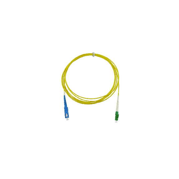 BlueOptics Simplex Jarretière Optique LC/APC-SC/UPC Singlemode 1 mètre BlueOptics Simplex Jarretière Optique LC/APC-SC/UPC Singlemode 1 mètre-Lire la description