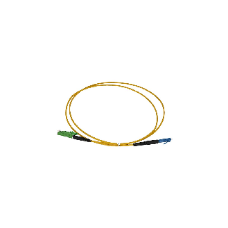 BlueOptics Simplex Jarretière Optique LC-UPC/E2000-APC Singlemode 15 mètre-Lire la description