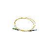 BlueOptics Simplex Jarretière Optique LC-UPC/E2000-APC Singlemode 15 mètre
