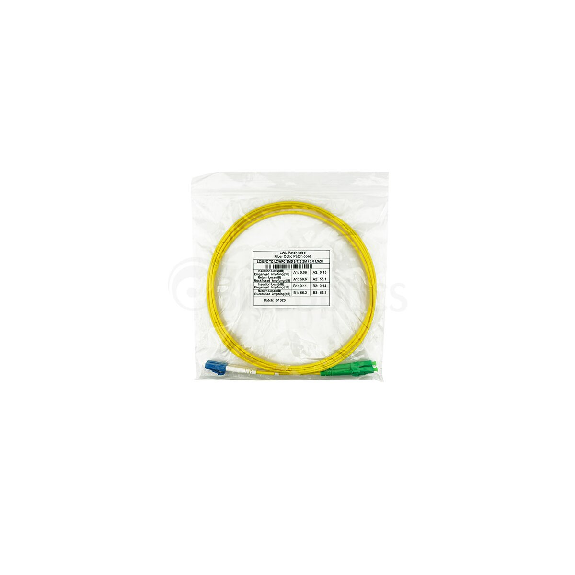 BlueOptics Duplex Jarretière Optique LC-UPC/LC-APC Singlemode 2 mètre-Lire la description
