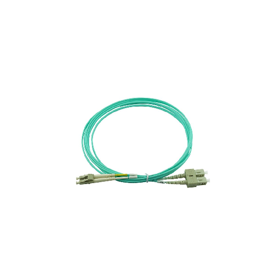 BlueOptics Duplex Jarretière Optique LC-SC Multimode OM3 50 mètre BlueOptics Duplex Jarretière Optique LC-SC Multimode OM3 50 mètre-Lire la description