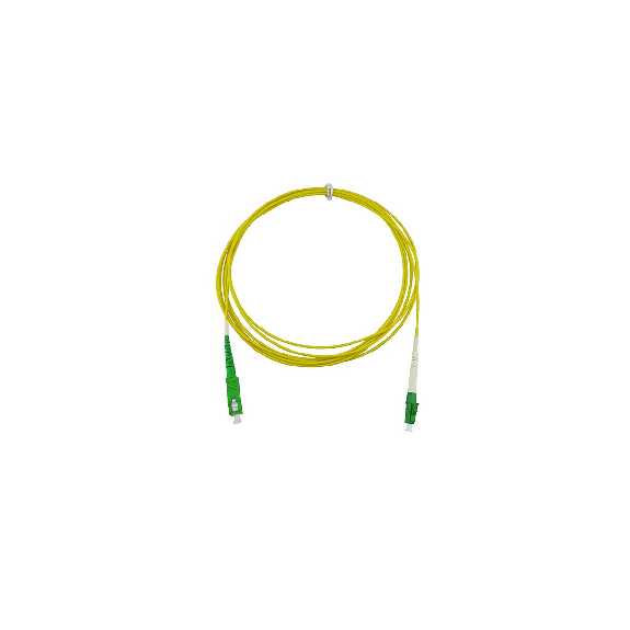 BlueOptics Simplex Jarretière Optique LC/APC-SC/APC Singlemode 2 mètre BlueOptics Simplex Jarretière Optique LC/APC-SC/APC Singlemode 2 mètre-Lire la description
