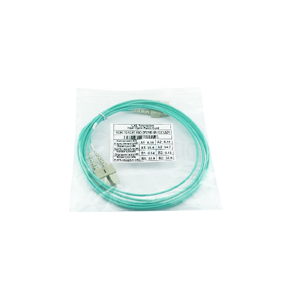 BlueOptics Duplex Jarretière Optique SC-SC Multimode OM3 50 mètre BlueOptics Duplex Jarretière Optique SC-SC Multimode OM3 50 mètre-Lire la description