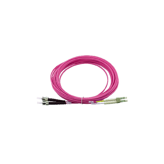 BlueOptics Duplex Jarretière Optique LC-ST Multimode OM4 7.5 mètre BlueOptics Duplex Jarretière Optique LC-ST Multimode OM4 7.5 mètre-Lire la description