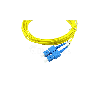 BlueOptics Duplex Jarretière Optique SC-UPC/SC-APC Singlemode 0.5 mètre