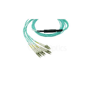 Extreme Networks 9380014-2M compatible MPO-4xLC Multimode OM3 Jarretière Optique 2 mètre-Lire la description