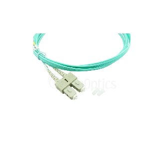 BlueOptics Duplex Jarretière Optique SC-SC Multimode OM3 0.5 mètre-Lire la description