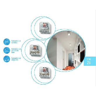 Relè interruttore ad impulsi elettromeccanico ad impulsi 230v 1 contatto NO  26018230-Leggi tutto