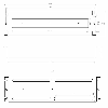 Pannello di distribuzione di tensione 3U per armadio Rack 19" Nero RAL9005 VDP19-3U-B