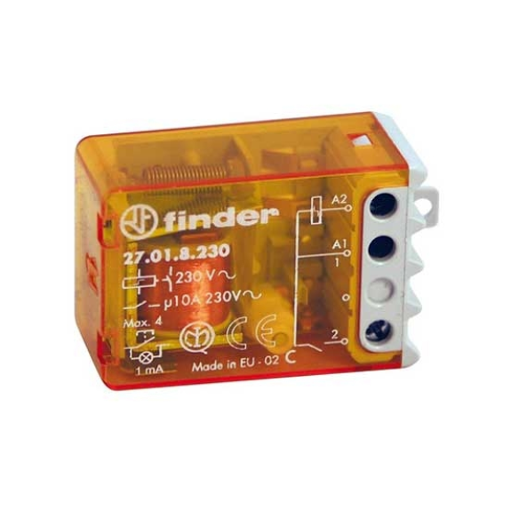 Relè interruttore ad impulsi unipolare 230v 10A  27018230-Leggi tutto