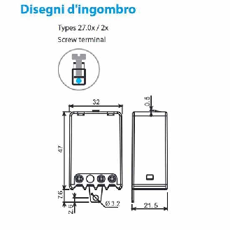 Relè EVO interruttore elettromeccanico ad impulsi 1 o 2 contatti con circuito bobina e contatti ad eccitazione comune  27218230-Leggi tutto