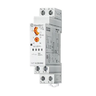 Temporizzatore luce scale 3 funzioni 16A con morsetti a vite montaggio barra DIN Tipo 14.71  147182300000-Leggi tutto