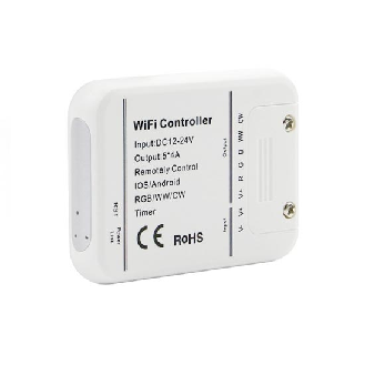 Controller dimmer Wi-Fi per strisce led wifi gestione remota da smartphone google alexa Smart Home VT-5009  - sku 8426-Leggi tutto