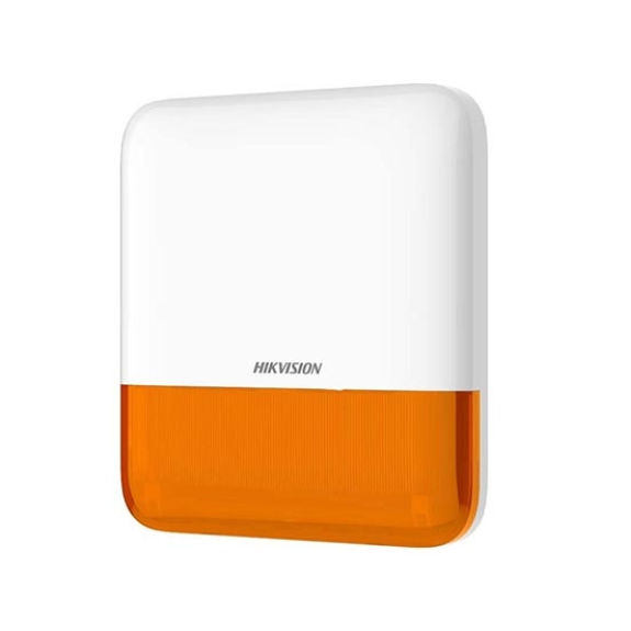 AXPRO DS-PS1-E-WE Sirena allarme senza fili Wireless 868MHz 110dB indicatore LED Arancione da esterno IP65-Leggi tutto