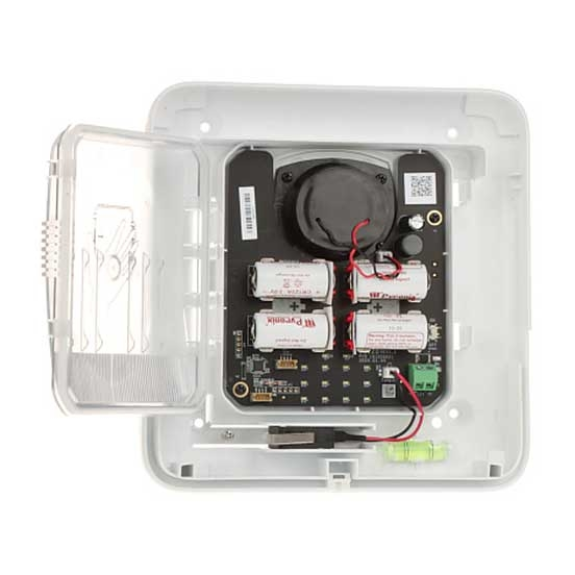 AXPRO DS-PS1-E-WE Sirena allarme senza fili Wireless 868MHz 110dB indicatore LED Arancione da esterno IP65-Leggi tutto