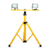 VT-41150 Treppiede cavalletto in alluminio per 2 fari LED da 10w fino a 50W colore giallo SKU 9104
