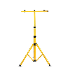 VT-41150 Treppiede cavalletto in alluminio per 2 fari LED da 10w fino a 50W colore giallo SKU 9104