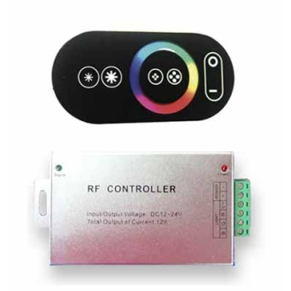 VT-2405 Controller RF per strip LED RGB con telecomando touch - SKU 3312-Leggi tutto