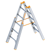 Layher Topic 1061 Treppenstehleiter 2x5 Sprossen