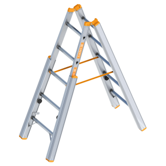 Layher Topic 1061 Treppenstehleiter 2x5 Sprossen-Beschreibung lesen
