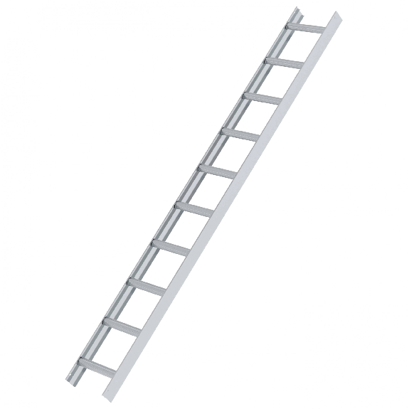 MUNK Aluminium Dachleiter 10 Sprossen Aluminium-Beschreibung lesen