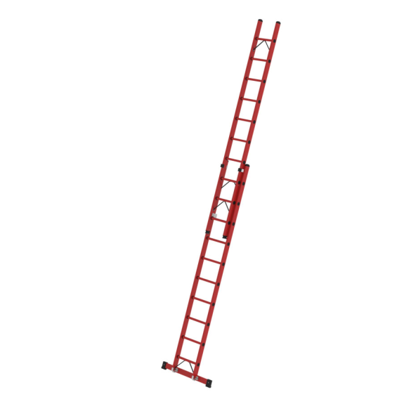 Kunststoffleiter mit Traverse 2x10 Sprossen Kunststoffleiter mit Traverse 2x10 Sprossen-Beschreibung lesen