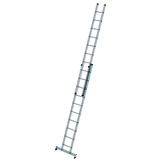 Schiebeleiter mit Traverse 2x10 Sprossen-Beschreibung lesen