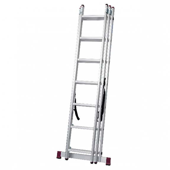 Krause Corda Mehrzweckleiter mit Treppenfunktion 3x7 Sprossen-Beschreibung lesen