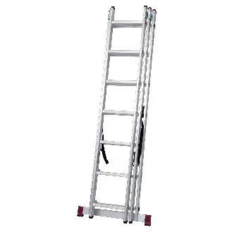 Krause Corda Mehrzweckleiter mit Treppenfunktion 3x7 Sprossen-Beschreibung lesen