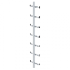 MUNK Einholmleiter Aluminium Länge 1,96m MUNK Einholmleiter Aluminium Länge 1,96m