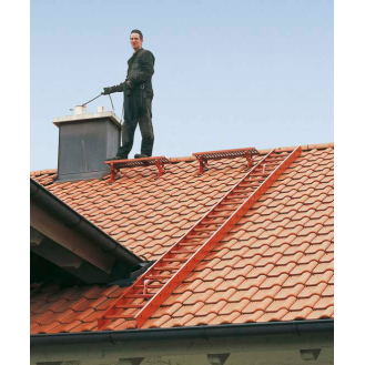Zarges Dachleiter 15 Sprossen anthrazitgrau-Beschreibung lesen