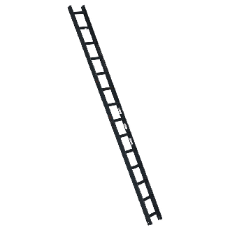 Euroline Premium Kaminkehrerleiter 14 Sprossen RAL7016 Anthrazit-Beschreibung lesen