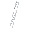 MUNK Stufenanlegeleiter mit Ergo-Pad ohne Traverse 12 Stufen