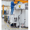 Stufenleiter ZAP Safemaster S mit großer Plattform 9 Stufen