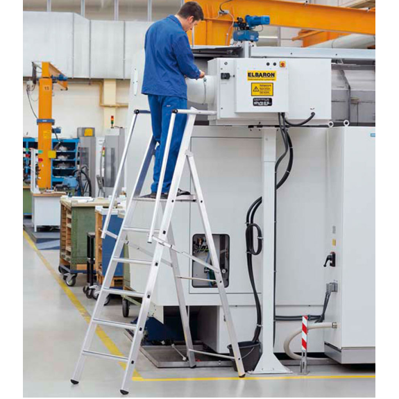 Stufenleiter ZAP Safemaster S mit großer Plattform 9 Stufen Stufenleiter ZAP Safemaster S mit großer Plattform 9 Stufen-Beschreibung lesen