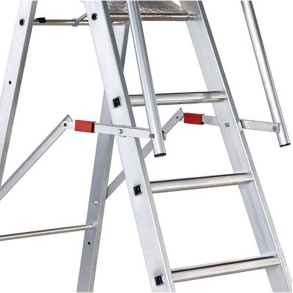 Stufenleiter ZAP Safemaster S mit großer Plattform 9 Stufen Stufenleiter ZAP Safemaster S mit großer Plattform 9 Stufen-Beschreibung lesen