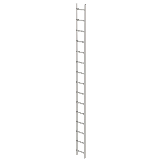 Schachtleiter aus Edelstahl 300mm 15 Sprossen 4,20m-Beschreibung lesen