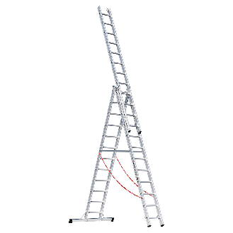 Premium 307 Mehrzweckleiter 3x12 Sprossen-Beschreibung lesen