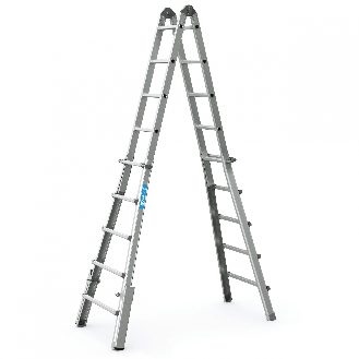 Teleskop-Mehrzweckleiter Variomax V 4x5 Sprossen-Beschreibung lesen