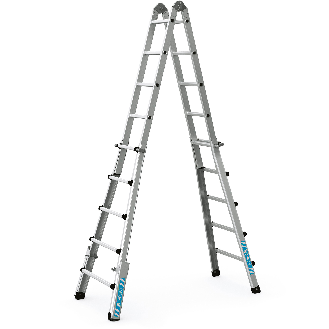 Teleskop-Mehrzweckleiter Variomax V 4x5 Sprossen-Beschreibung lesen