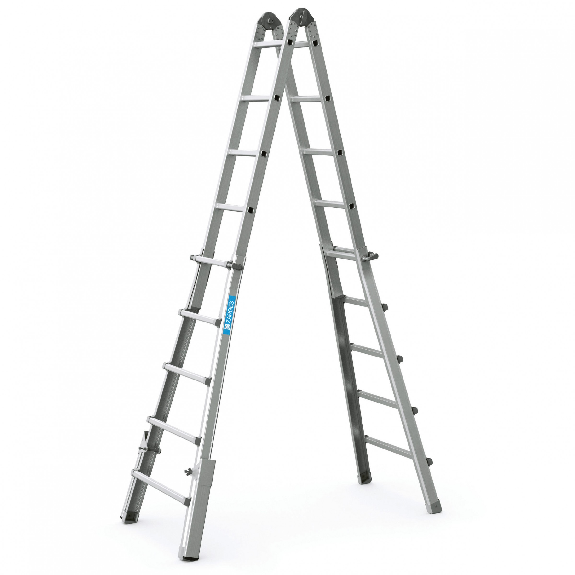 Teleskop-Mehrzweckleiter Variomax V 4x5 Sprossen Teleskop-Mehrzweckleiter Variomax V 4x5 Sprossen-Beschreibung lesen
