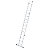 MUNK Anlegeleiter mit Traverse 14 Sprossen